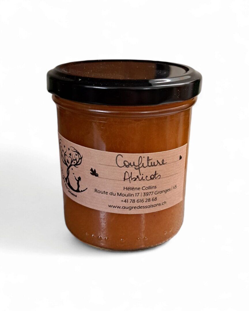 Confiture d'abricot 220gr.