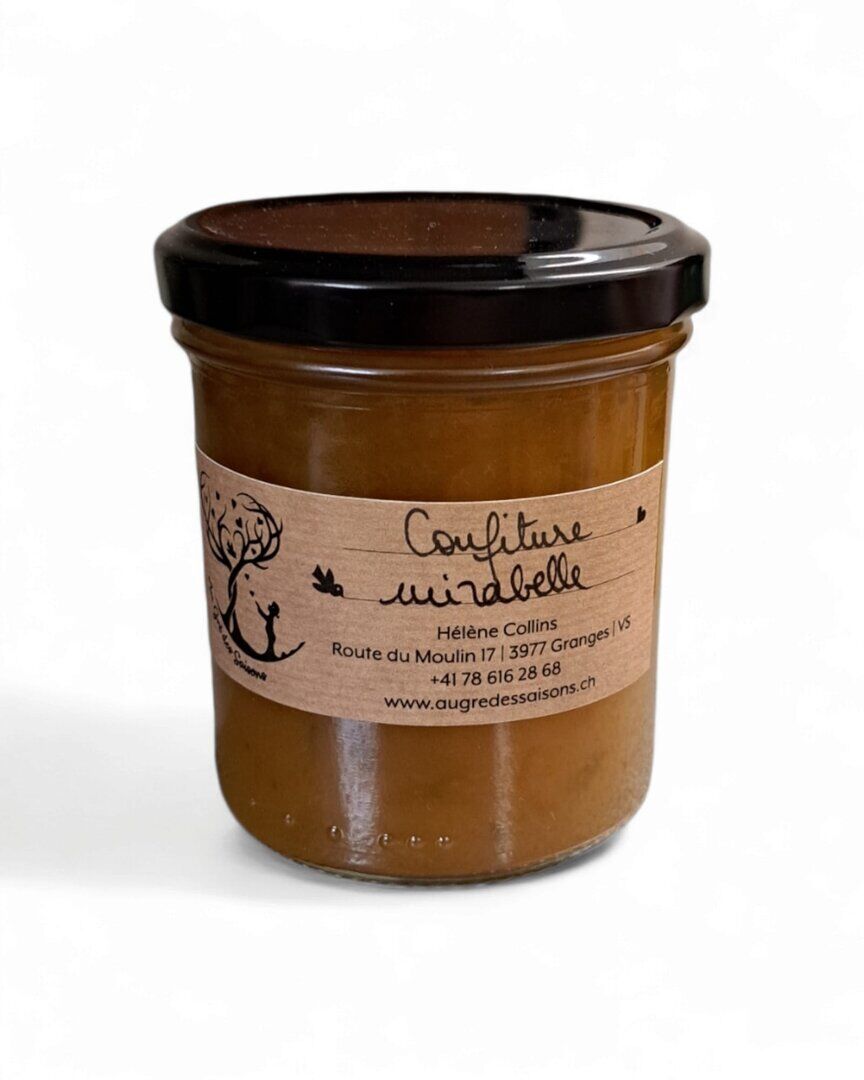 Confiture de mirabelle 220gr.