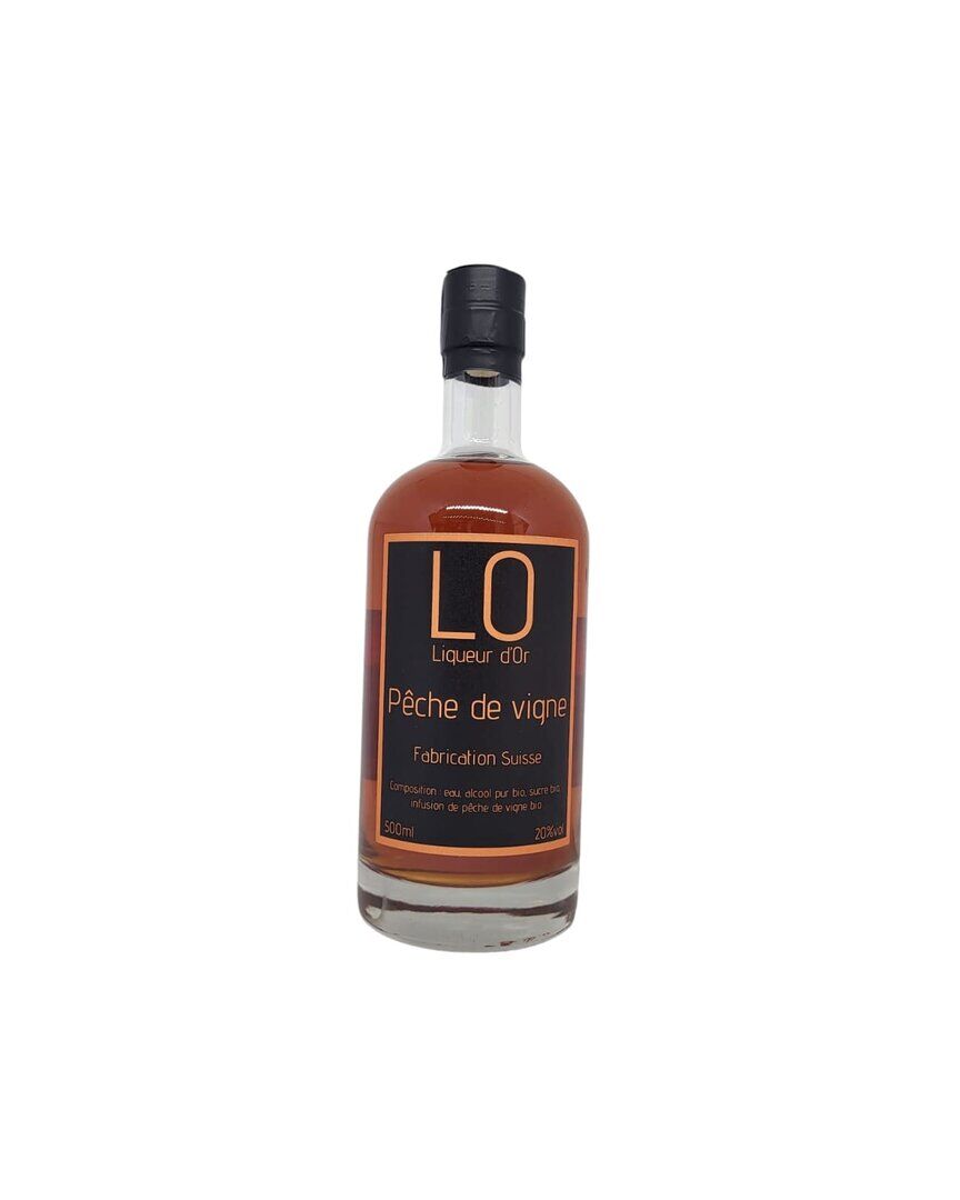 Liqueurs pêche de vigne