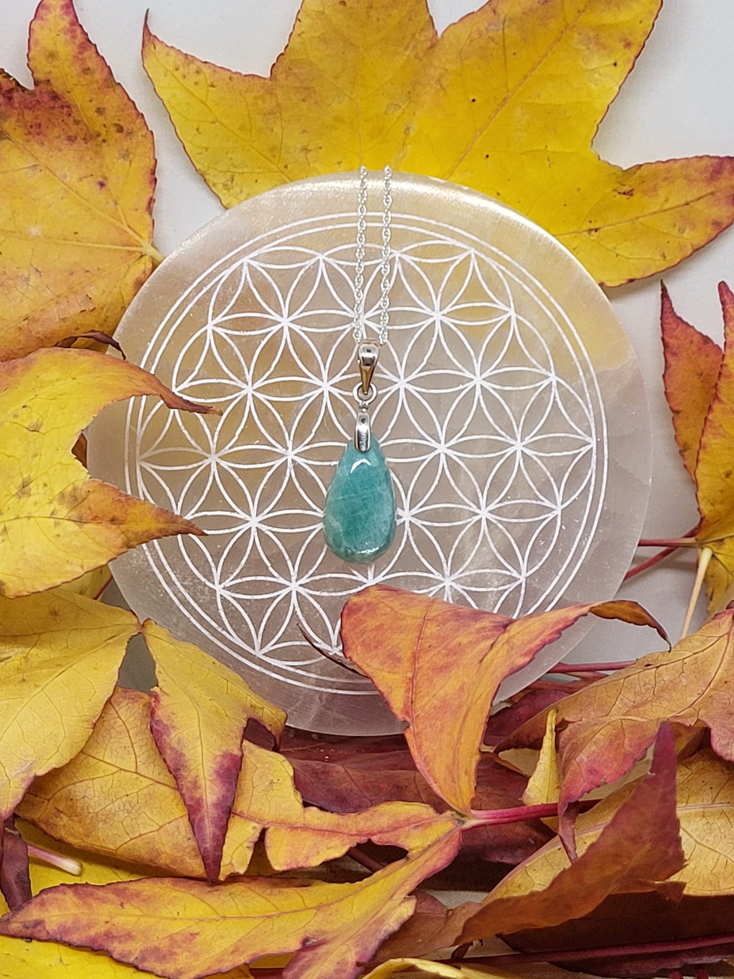 Pendentif Amazonite